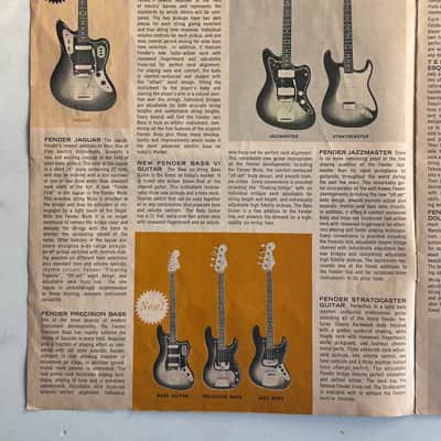 PreCBS Fender Catalog  1963-1964 image 2