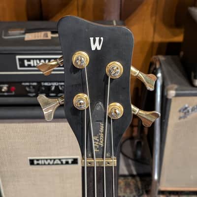 Warwick Corvette FNA Jazzman Fretless 2000's - Nirvana Black Stain image 7