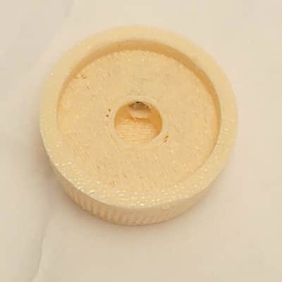1940's-60's Style Dakaware Cream 1" Guitar or Amp Knob; Supro, Oahu, National! image 2
