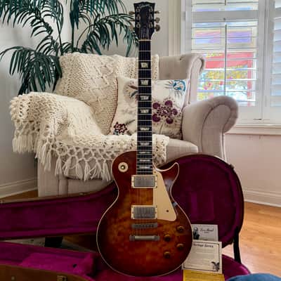 1981 Gibson Heritage Series Les Paul Standard 80 Elite Honey Burst Quilted Maple Top w/OSHC image 20