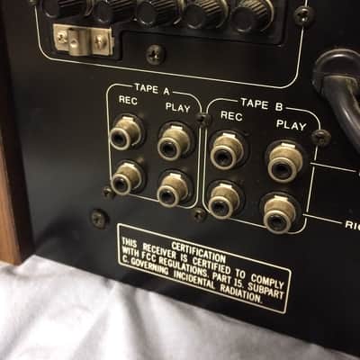 Vintage Lafayette LR 5555-A Stereo AM/Fm Receiver Tuner image 9