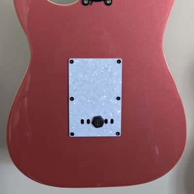 Wide Load Stratobastard - Burgundy Mist Metallic Alder Body - Maple/Rosewood Neck - EMG Dual Mode Active image 4