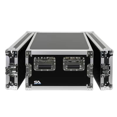 Seismic Audio - SA-PTR-6U - 6 Space Pro Audio DJ Road Rack Case - Pro Tour Grade image 2