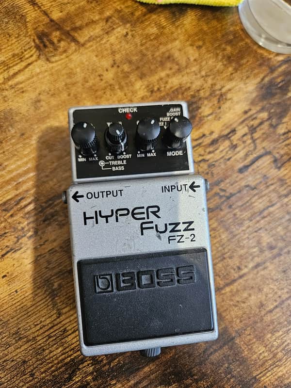Boss FZ-2 Hyper Fuzz (Silver Label) 1993 - 1997 - Silver image 1