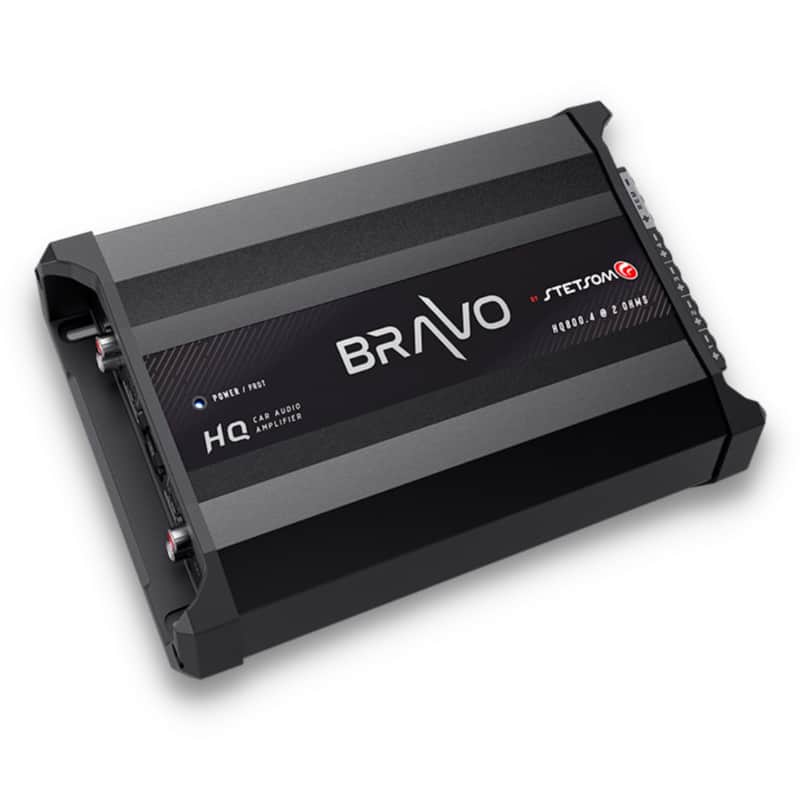 Stetsom Bravo HQ 800.4 Multichannel Car Audio Digital Amplifier 2-Ohms 800W image 1