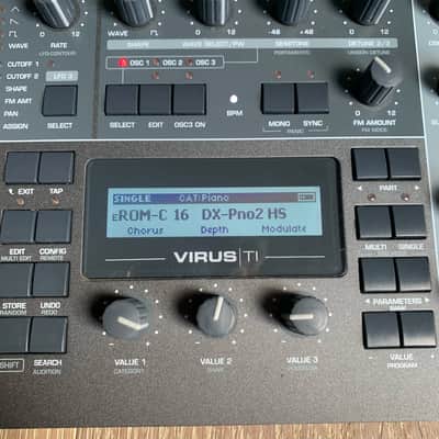 Access Virus TI2 Desktop Digital Synthesizer 2009 - 2023 - Black image 3
