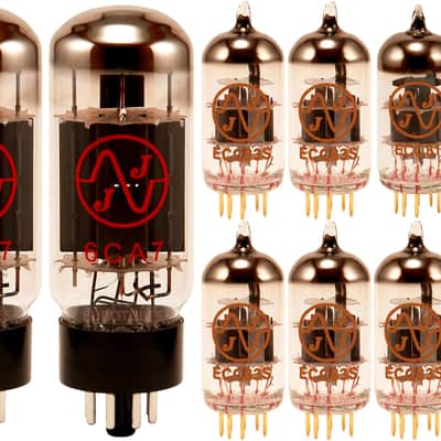 Gibson GA-60RV Gold Pin Option JJ Retube(TM) Kit with Big Bottle 6CA7's image 1