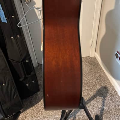 Eastman AC122CE Sapele/Sitka Spruce Grand Auditorium Cutaway with Electronics 2010s - Natural image 6