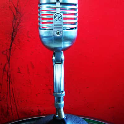 Vintage 1940's Electro-Voice 726 LED lamp mod Cardine I Cardioid Dynamic Microphone Display works 725 730 731 image 10