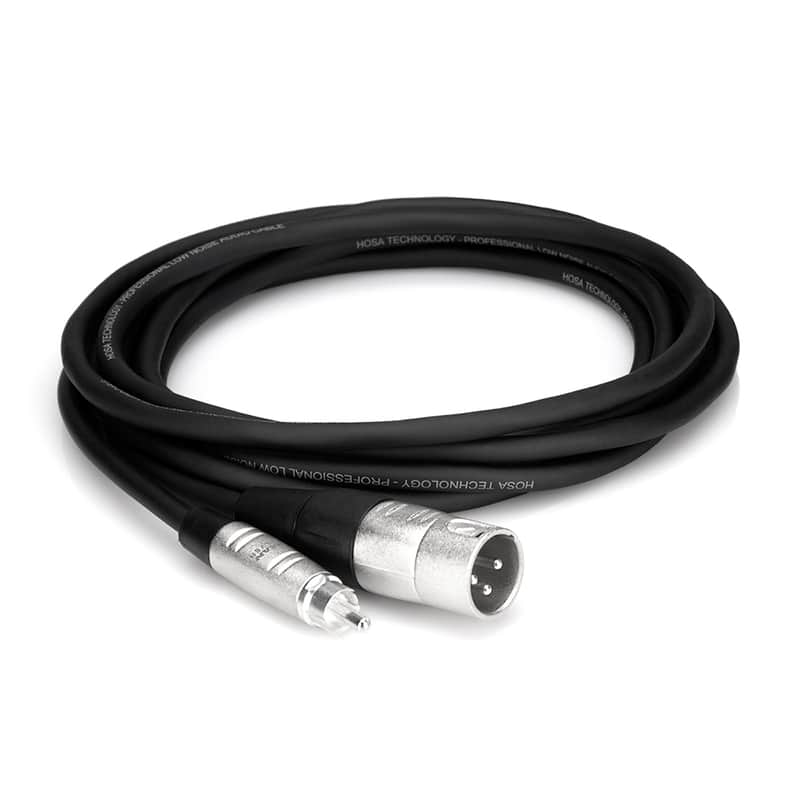 Mint Hosa HRX-020 Pro Unbalanced Interconnect, REAN RCA to XLR3M, 20ft image 1