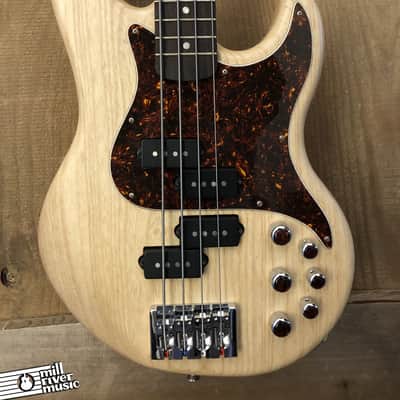Alien Audio Constellation 434 DP 4-String 21-Fret Bass Guitar Natural 2017 w/ Gig Bag USA image 2