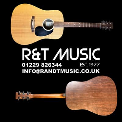 Martin X Series D-X2E Electro Acoustic Guitar in Spruce/Mahogany w/ Gig Bag image 8