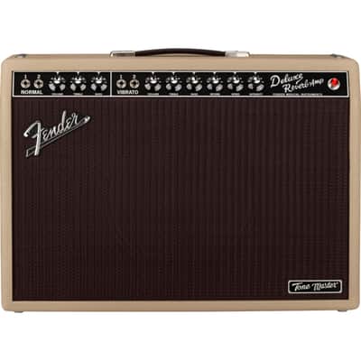 Fender Tone Master Deluxe Reverb Blonde - Modeling Combo Amp for Electric Guitars image 1