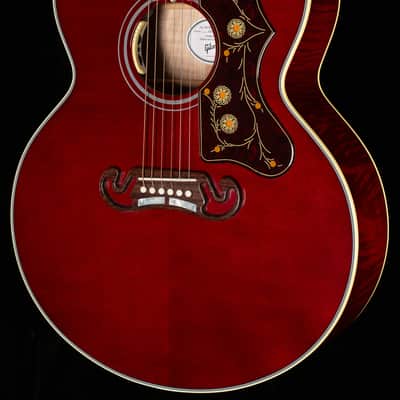 Gibson SJ-200 Standard Maple Wine Red (071) image 1