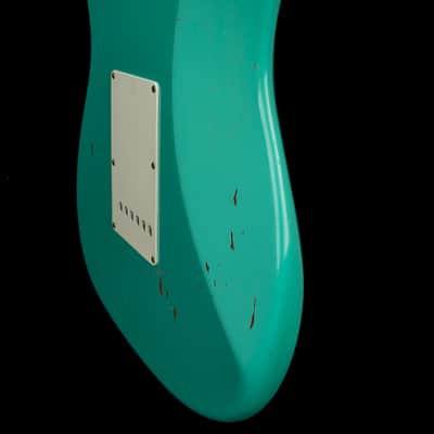 Fender Custom Shop Dennis Galuszka Masterbuilt Roasted 59 Strat Jrny Relic Brazilian RW/FB #14998 image 13