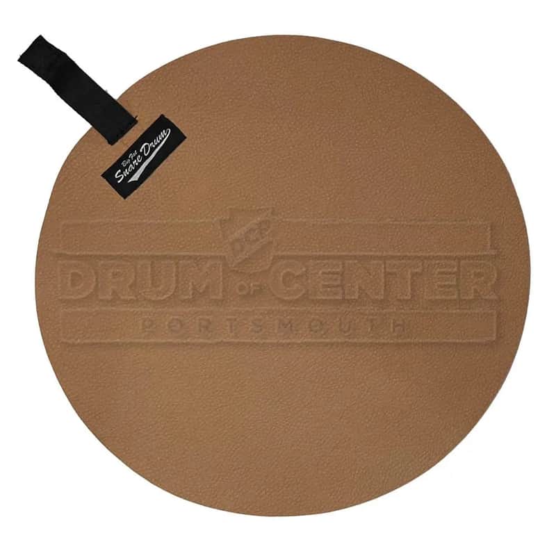 Big Fat Snare Drum Faux Suede 14" Peanut Butter image 1