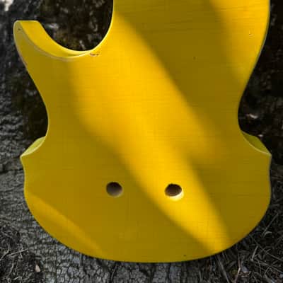 1950’s Carven Electric Mandolin- Old TV Yellow Finish- Original USA- Vintage with Case image 10