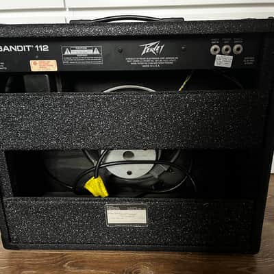 Peavey Bandit 112 Solo Series 80-Watt 1x12" Guitar Combo 1980s - Black image 3