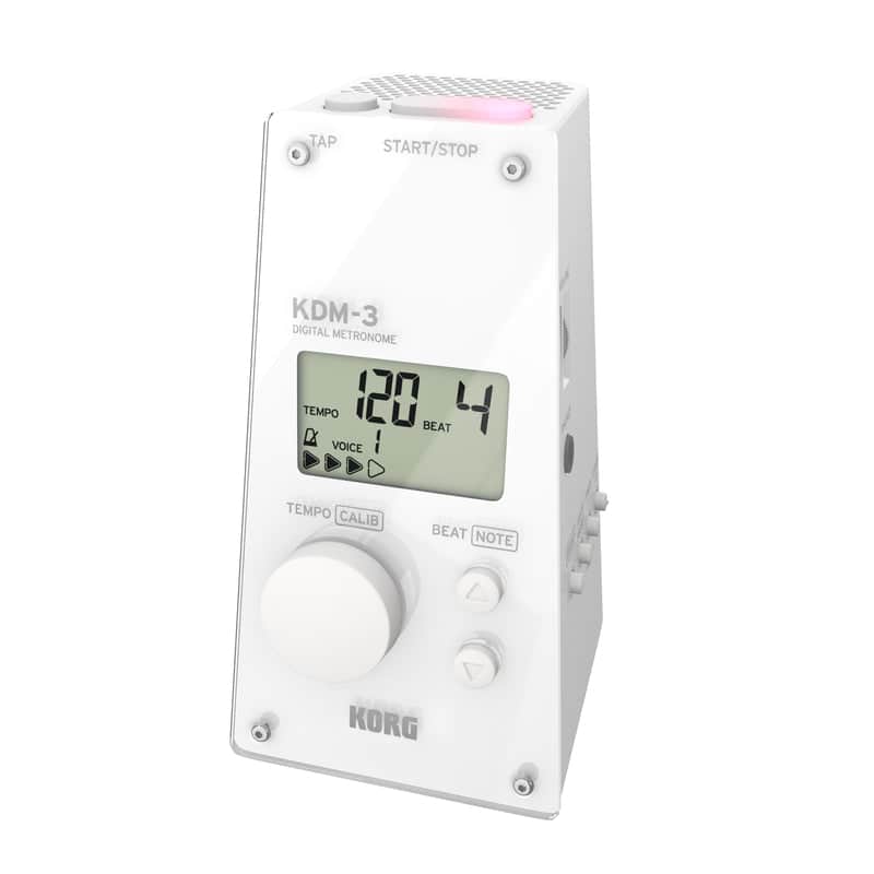 Korg KDM-3 Digital Metronome - White image 1