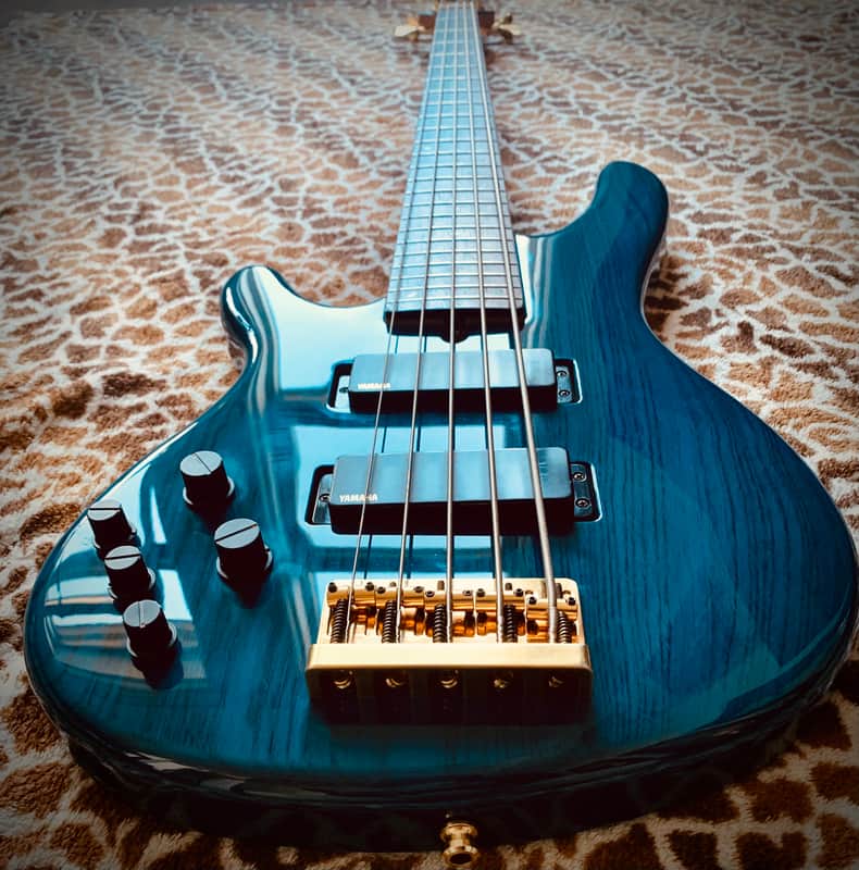 Left-handed bass 5 strings Yamaha TRB MIJ TRB-5 II Japan lefty image 1