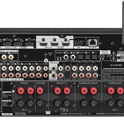 Pioneer Elite - SC-LX704 - 9.2-Ch Network AV Receiver with IMAX Enhanced - Black image 3