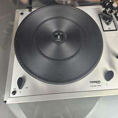 *Fully Serviced* Thorens TD 166 MKII Turntable | Silver Edition, Great Condition image 2