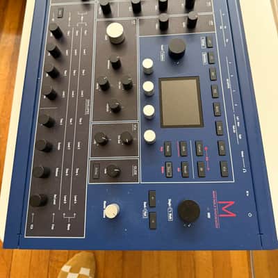 Waldorf M 8-Voice Wavetable Desktop Synthesizer 2021 - Present - Blue image 2