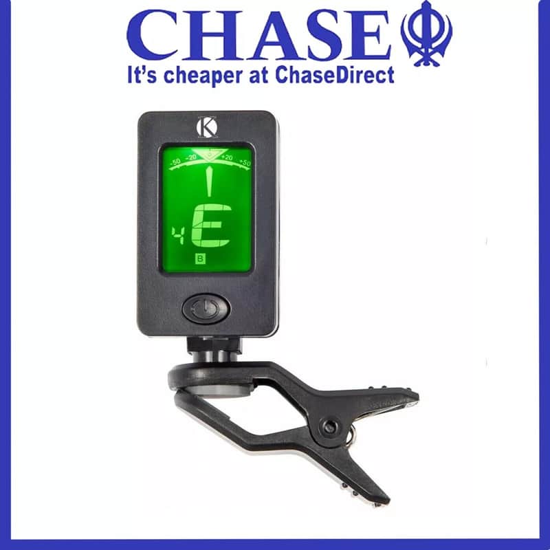 Kinsman Chromatic Tuner Guitar Bass Ukulele Violin Clip On LCD Display image 1