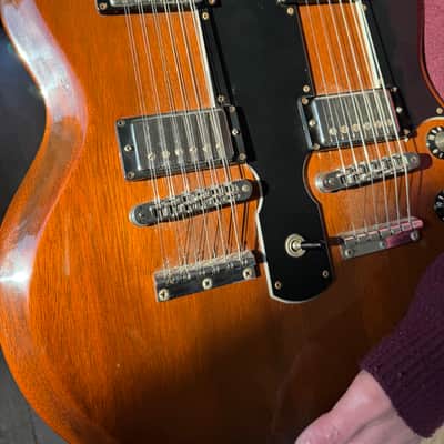Gibson EDS-1275 1980 - Walnut image 10