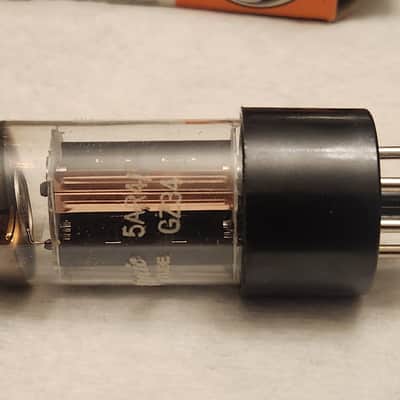 NOS General Electric 5AR4 GZ34 Tube FULL WAVE RECTIFIER (Hickok Tested) image 6
