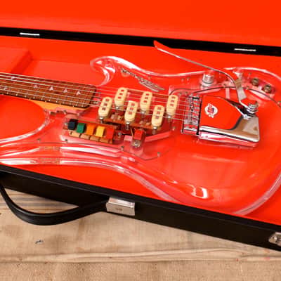 Teisco Spectrum 5 1990's Lucite image 12