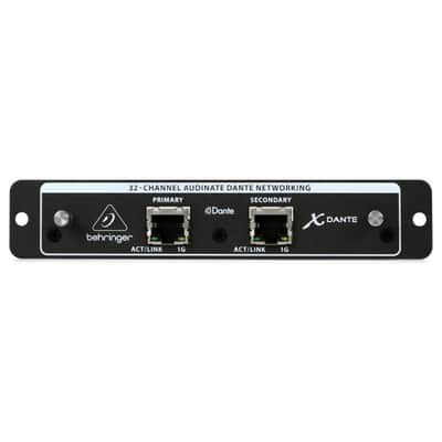 Behringer High-Performance 32-Channel Expansion Card for X32 Digital Mixing Console, 24-Bit 48 kHz Signal Transmission, Sample-Accurate Synchronizatio image 3