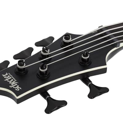 Schecter SLS Evil Twin-5 LH Satin Black image 12