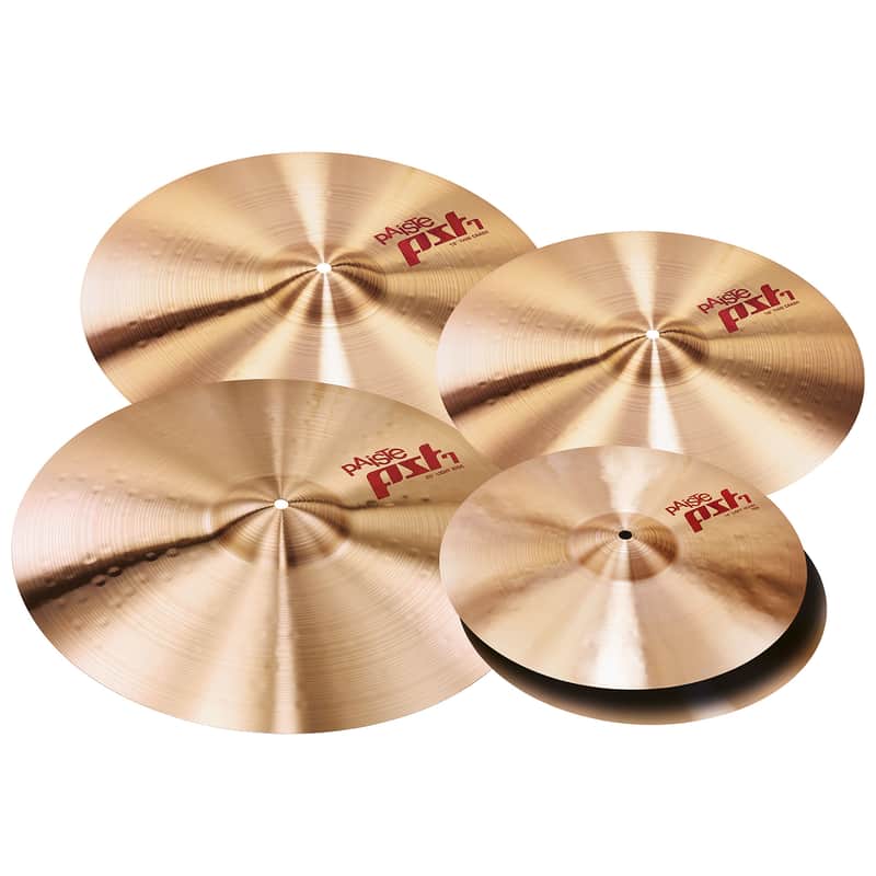 Paiste PST 7 Light / Session Set 14 / 16 / 18 / 20" Cymbal Pack image 1