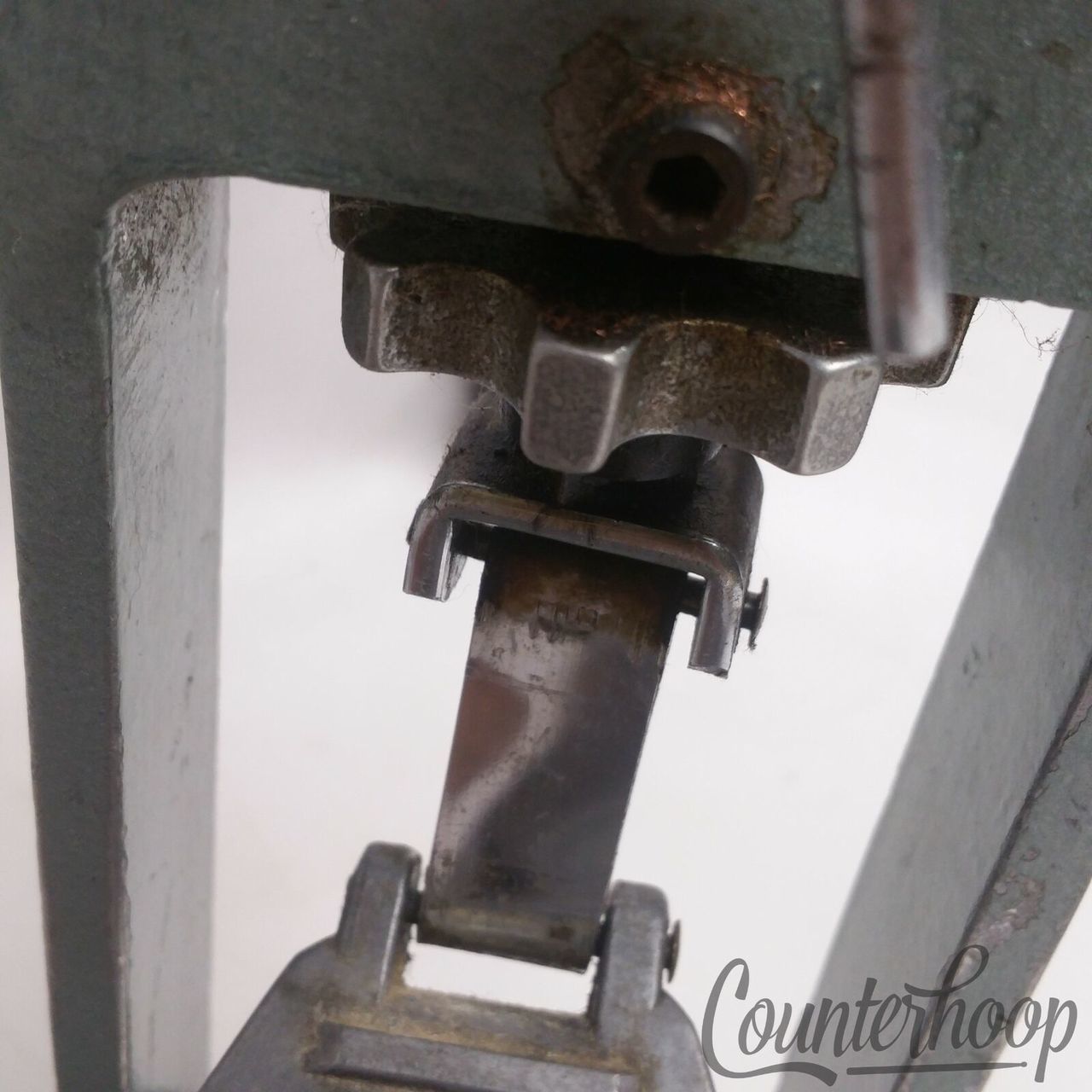 Slingerland Dynamo Hi-Hats Cymbals Stand Vintage 70s Chrome Single-Braced USA* — main photograph