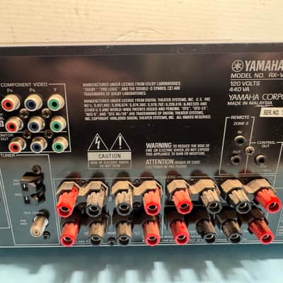 Yamaha RX-V550 7.2 Channel Receiver bundled with Remote ~ Tested Works Great image 14