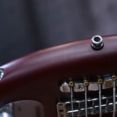 Warwick RockBass Corvette Basic 5-String Burgundy Red Transparent Satin w/Bag image 14
