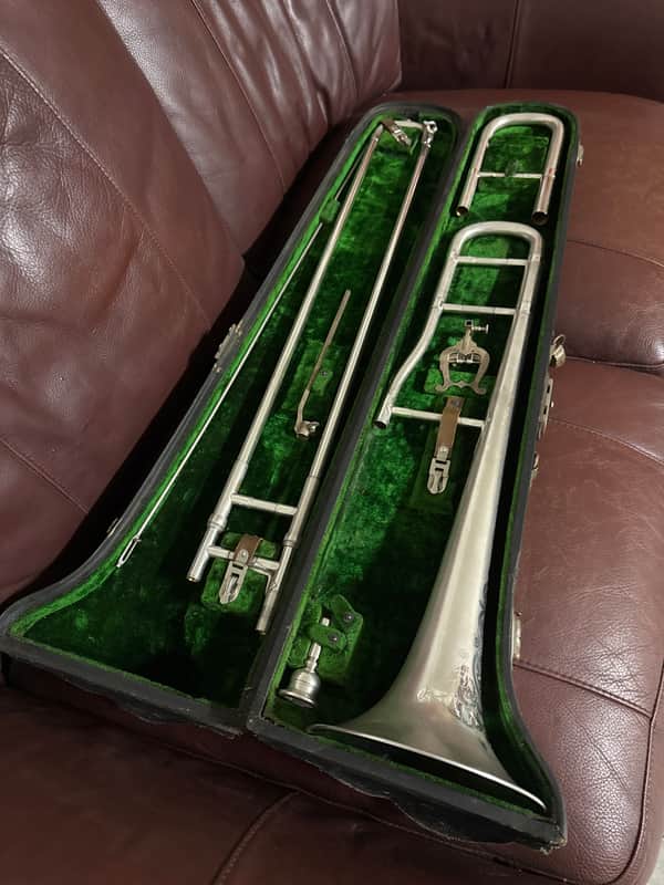 York Bb Trombone (Model 83) (1912)(Professional) (Grand Rapids) SN 30317 (JW York) image 1