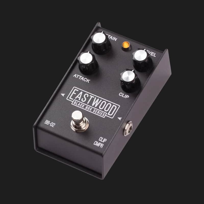 Eastwood BB-02 CLIP CMPR Compressor Pedal 2021-Present - Black image 1
