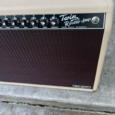 Fender Tone Master Twin Reverb 2-Channel 85-Watt 2x12" Digital Guitar Combo 2020 - Present - Blonde image 8