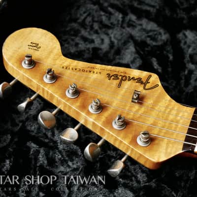 Fender Custom Shop John Cruz 1959 Hardtail Stratocaster Heavy Relic-Sonic Blue image 15