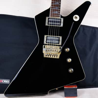 Ibanez Destroyer II DT450 MIJ 1984 Black Pro Rock'r Locking Tremolo Vintage Japan Fujigen w/ Bag image 1