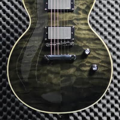 Epiphone Les Paul Custom Prophecy EX 2010- Midnight Ebony image 1