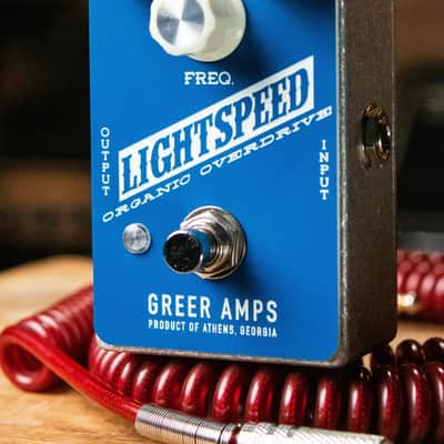 Greer Amps Lightspeed Organic Overdrive Effect Pedal image 2