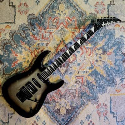 2020 Jackson JS34 - DKA - Dinky Archtop - Floyd Rose HSS Silverburst image 1