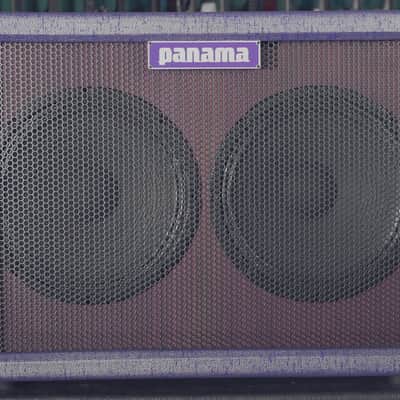 Panama Guitars Boca Series 2x12 Speaker Cabinet (Purpleheart- Amethyst) w/ Aged V30 Driver| 130W image 1