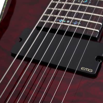 Schecter Hellraiser C-8 Black Cherry image 4