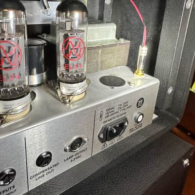 Magnatone Super 59 M80 + Matching Cab (Warehouse Speakers) 2023 - Black image 6