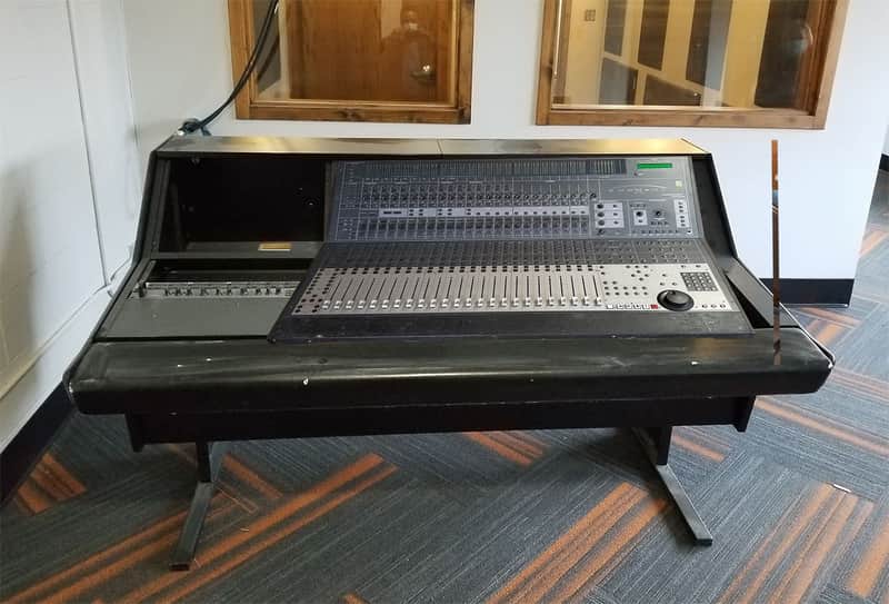 Digidesign Control 24 Pro Tools Controller With Desk and Computer image 1