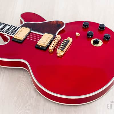 1997 Gibson BB King Lucille ES-355 Semi-Hollowbody Guitar Cherry Stereo, Near-Mint w/ Case & Hangtags, Yamano image 10